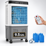3-in-1 Evaporative Air Cooler Tower Fan with Remote Control - 1