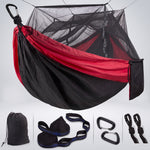 Camping Hammock with Mosquito Net – 1-2 Person, Nylon - 1