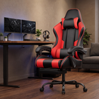 GAMING CHAIR WITH FOOTREST – LUMBAR SUPPORT & 360° SWIVEL - 1