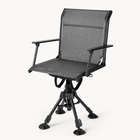 360° Swivel Hunting Chair with Adjustable Legs & Rifle Rest – Portable Tripod Seat - 1