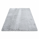 Faux Rabbit Fur Shaggy Rug – Ultra Soft Fluffy Machine Washable Area Rug for Bedroom, Living Room & Teen Room - 1