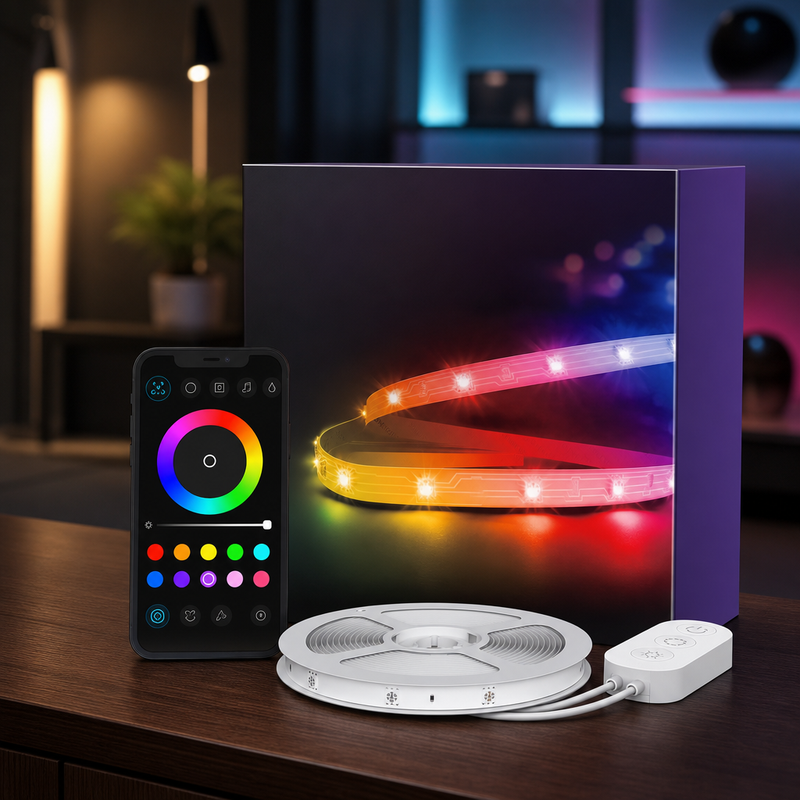 LED STRIP LIGHTS – RGBIC, APP CONTROL & MUSIC SYNC - 1