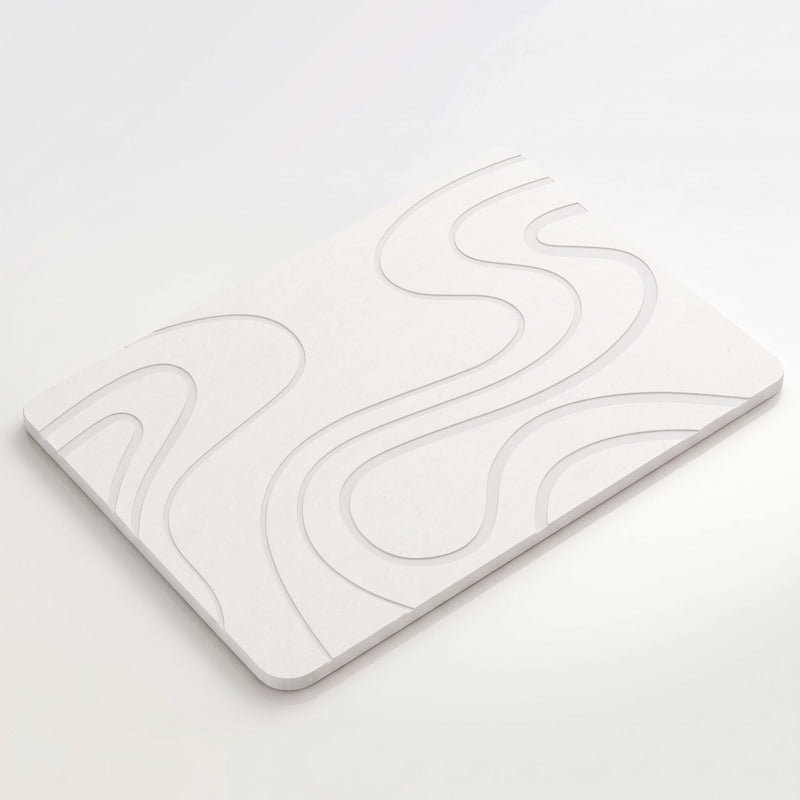 STONE BATH MAT – QUICK-DRY DIATOMACEOUS EARTH SHOWER MAT - 1