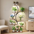 PLANT STAND WITH GROW LIGHTS – MULTI-TIER INDOOR SHELF - 1