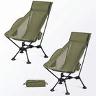 Ultra-Compact High Back Folding Camping Chair – Lightweight & Portable - 1