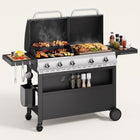 Grate for Outdoor Backyard BBQ Cooking - 1