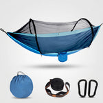 Camping Hammock with Mosquito Net – 1-2 Person, Nylon - 1