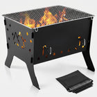 Portable Folding Charcoal Grill & Campfire Fire Pit - 1