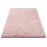 Faux Rabbit Fur Shaggy Rug – Ultra Soft Fluffy Machine Washable Area Rug for Bedroom, Living Room & Teen Room - 1