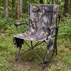 Portable Heated Swivel Hunting Chair – Adjustable, Foldable Blind Seat - 1