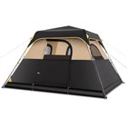 4-6 PERSON INSTANT CABIN CAMPING TENT – WATERPROOF FAMILY TENT WITH RAINFLY & CARRY BAG - 1