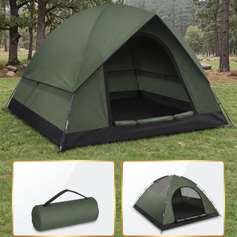 2-4 PERSON LIGHTWEIGHT BACKPACKING DOME CAMPING TENTS - 1