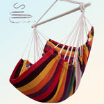 Premium Cotton Hanging Hammock Chair for Indoor & Outdoor Relaxation - 1