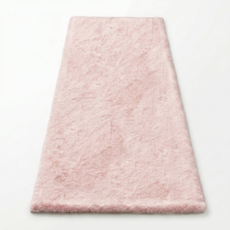 Faux Rabbit Fur Shaggy Rug – Ultra Soft Fluffy Machine Washable Area Rug for Bedroom, Living Room & Teen Room - 1