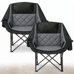 Heated & Standard Oversized Folding Camping Chair - 1