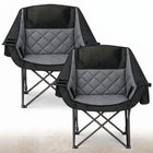 Heated & Standard Oversized Folding Camping Chair - 1