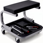 Rolling Mechanic Stool with Tool Tray - Creeper Seat with Wheels for Garage & Shop, Rolling Work Stool with Wheels for Mechanics, Auto Repair Workshop - 1