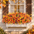 ARTIFICIAL FLOWERS FOR OUTDOORS – UV-RESISTANT FALL MIX - 1