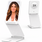 Portable LED Makeup Mirror – Rechargeable, Adjustable Brightness, Compact & Travel-Friendly - 1
