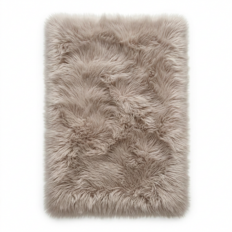 Faux Sheepskin Rug – Ultra Soft Fluffy Area Rug | Trufairs - 1