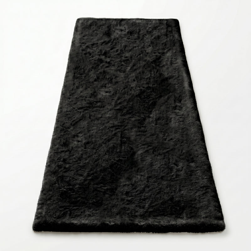 Faux Rabbit Fur Shaggy Rug – Ultra Soft Fluffy Machine Washable Area Rug for Bedroom, Living Room & Teen Room - 1