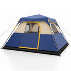 4-6 PERSON INSTANT CABIN CAMPING TENT – WATERPROOF FAMILY TENT WITH RAINFLY & CARRY BAG - 1