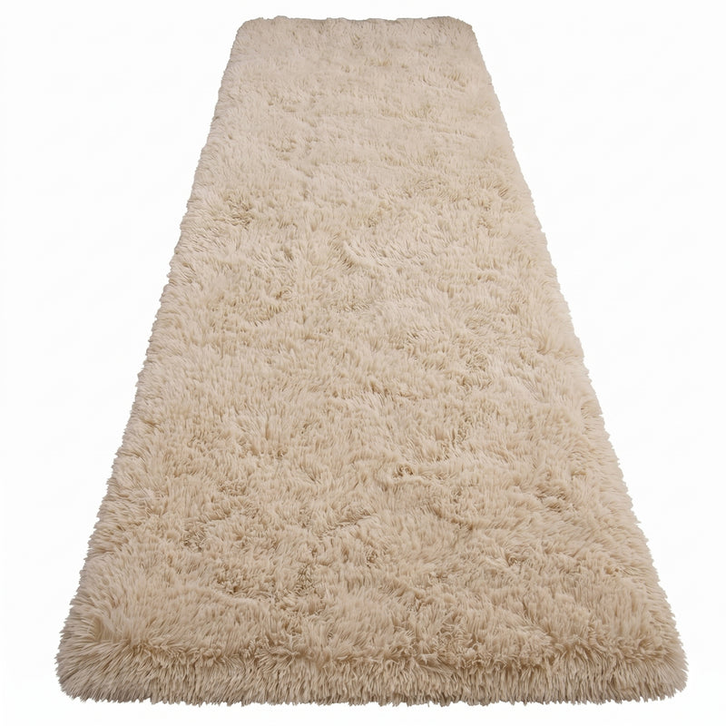 Faux Rabbit Fur Shaggy Rug – Ultra Soft Fluffy Machine Washable Area Rug for Bedroom, Living Room & Teen Room - 1