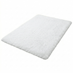 Faux Rabbit Fur Shaggy Rug – Ultra Soft Fluffy Machine Washable Area Rug for Bedroom, Living Room & Teen Room - 1