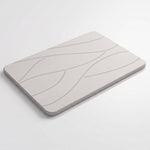 STONE BATH MAT – QUICK-DRY DIATOMACEOUS EARTH SHOWER MAT - 1