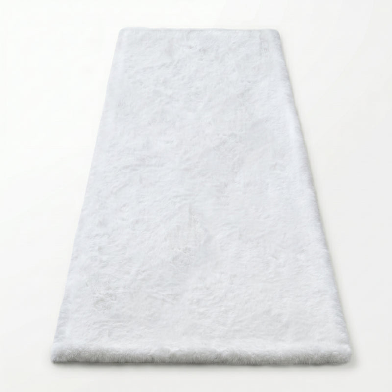 Faux Rabbit Fur Shaggy Rug – Ultra Soft Fluffy Machine Washable Area Rug for Bedroom, Living Room & Teen Room - 1