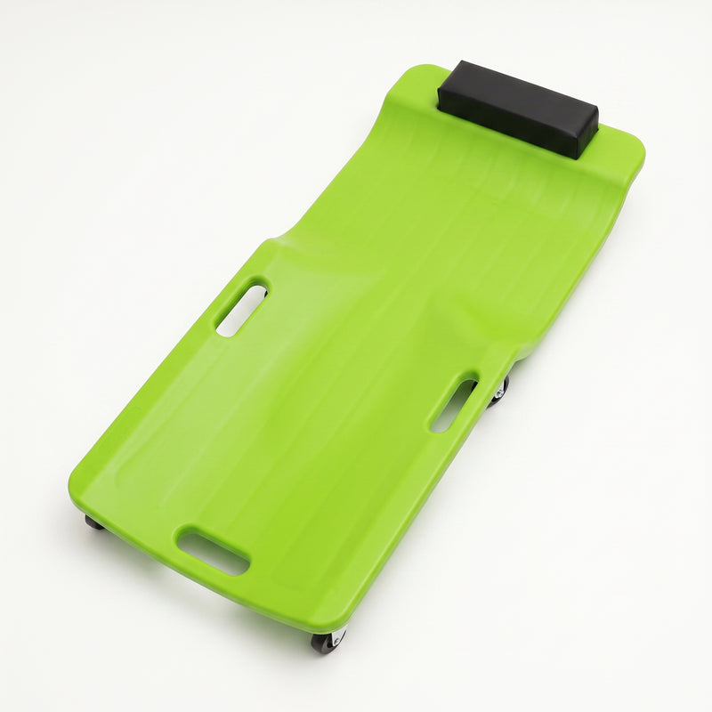 Low Profile Rolling Garage Creeper - Mechanic Creeper with Padded Headrest & Tool Trays, Under Car Roller for Automotive Repair, Rolling Car Creeper - 1