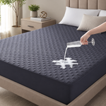 Waterproof Mattress & Pillow Protector – Breathable Quilted Deep Pocket Cover - 1