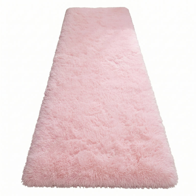 Faux Rabbit Fur Shaggy Rug – Ultra Soft Fluffy Machine Washable Area Rug for Bedroom, Living Room & Teen Room - 1