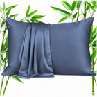 100% Viscose from Bamboo Pillowcases with Zipper, Set of 2 - 1
