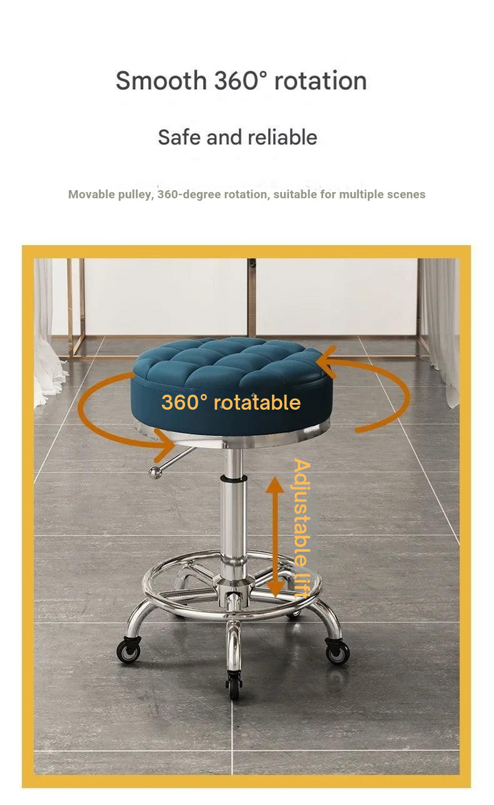 stool adjustable stool comfortable beauty salon stool with high quality for hairdressing