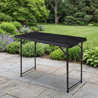 4 ft Adjustable Folding Camping Table - 1