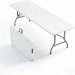 8 ft Heavy Duty Folding Table - 1