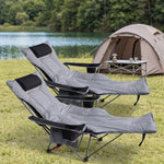 Premium Reclining Outdoor Camping Chair – Adjustable Comfort Seat - 1