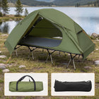 1-Person Elevated Camping Cot Tent Combo - 1