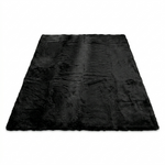 Faux Rabbit Fur Shaggy Rug – Ultra Soft Fluffy Machine Washable Area Rug for Bedroom, Living Room & Teen Room - 1