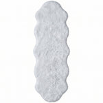 Faux Rabbit Fur Shaggy Rug – Ultra Soft Fluffy Machine Washable Area Rug for Bedroom, Living Room & Teen Room - 1