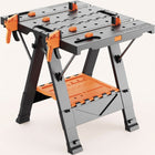 Portable Workbench & Folding Sawhorse – 2-in-1 Work Table - 1
