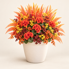 ARTIFICIAL FLOWERS FOR OUTDOORS – UV-RESISTANT FALL MIX - 1