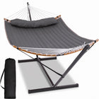 2-Person Hammock with Adjustable-Height Stand, Pillow & Carrying Bag - 1
