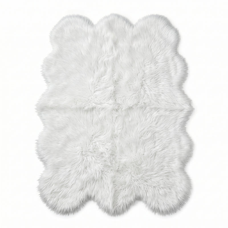 Plush Faux Fur Sheepskin Rug – Soft & Cozy Area Runner - 1