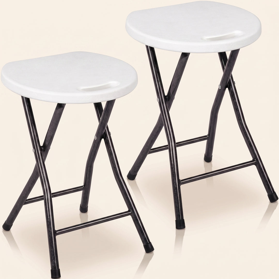 Foldable Table & Step Stool – Heavy-Duty, Portable, Adjustable Height, Indoor/Outdoor Use - 1