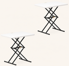 Foldable Table & Step Stool – Heavy-Duty, Portable, Adjustable Height, Indoor/Outdoor Use - 1