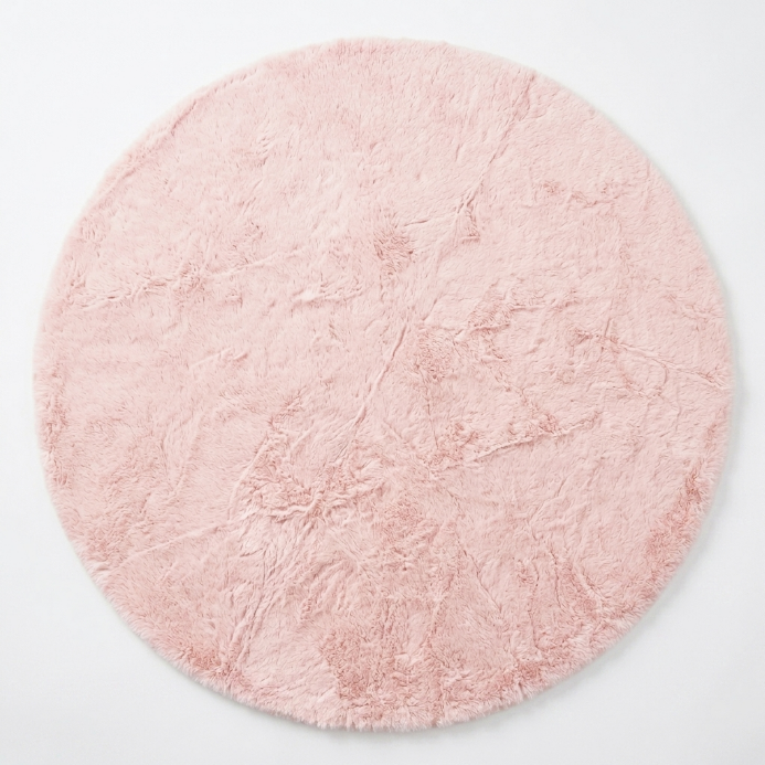 Faux Rabbit Fur Shaggy Rug – Ultra Soft Fluffy Machine Washable Area Rug for Bedroom, Living Room & Teen Room - 1