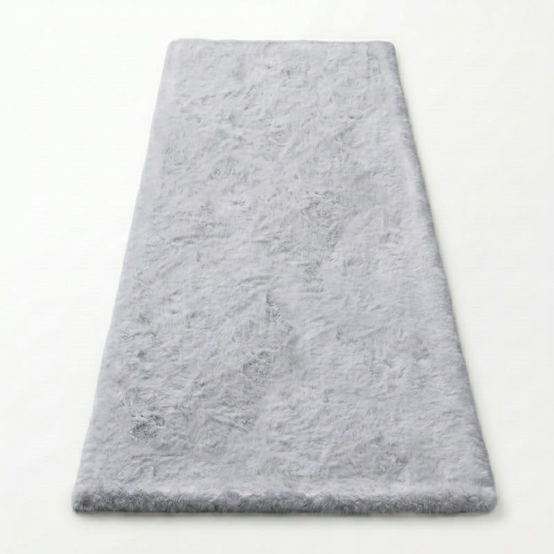 Faux Rabbit Fur Shaggy Rug – Ultra Soft Fluffy Machine Washable Area Rug for Bedroom, Living Room & Teen Room - 1