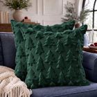 Christmas Pillow Covers 18x18 – Decorative Set of 2 - 1